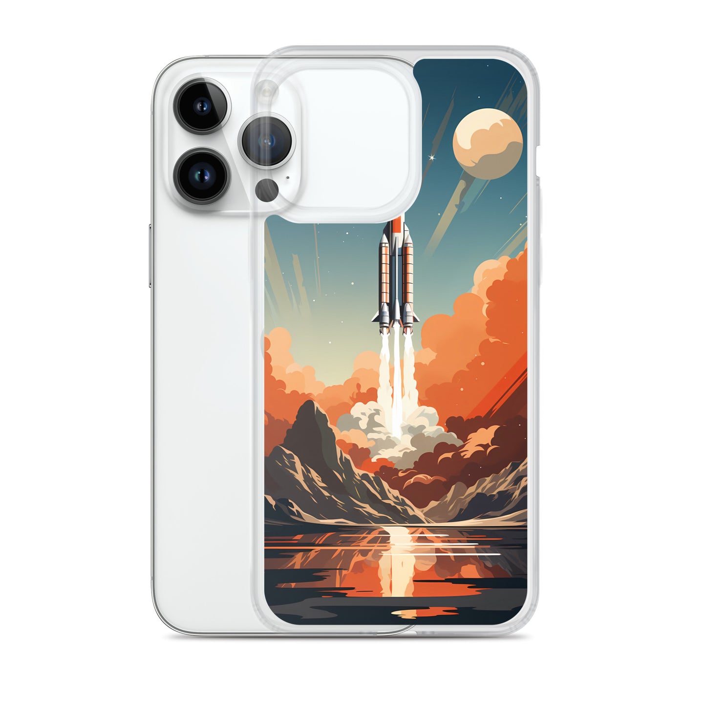 iPhone Case - Retro Rocket