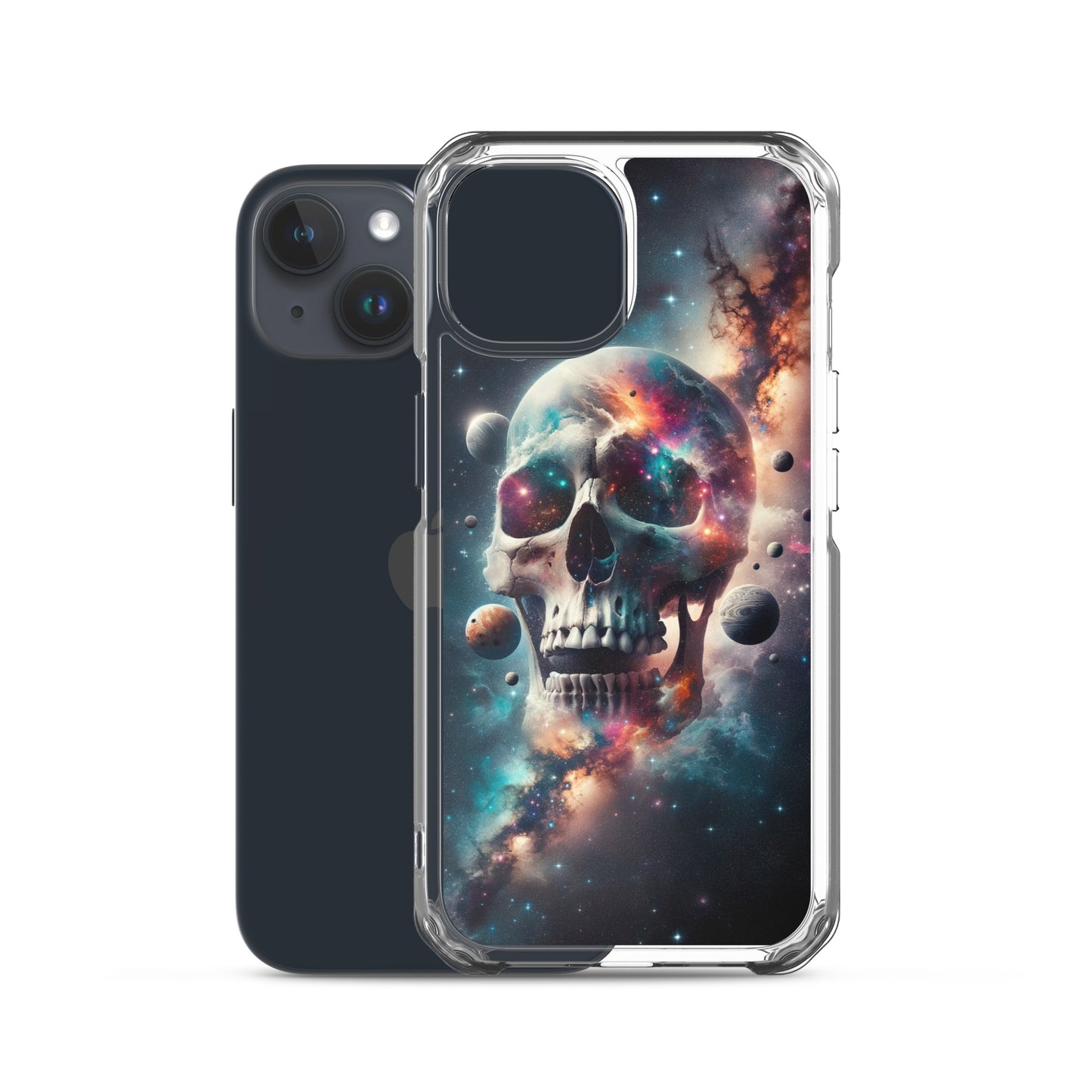 iPhone Case - Cosmic Skull Enigma