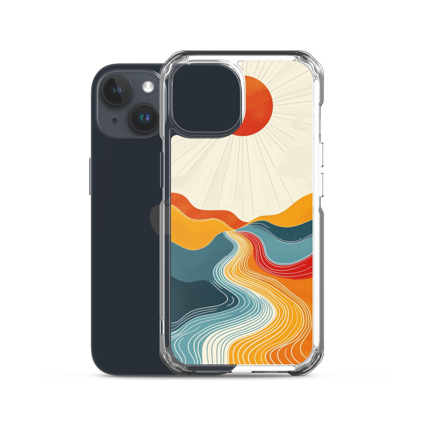 iPhone Case - Crimson Sol Labyrinth
