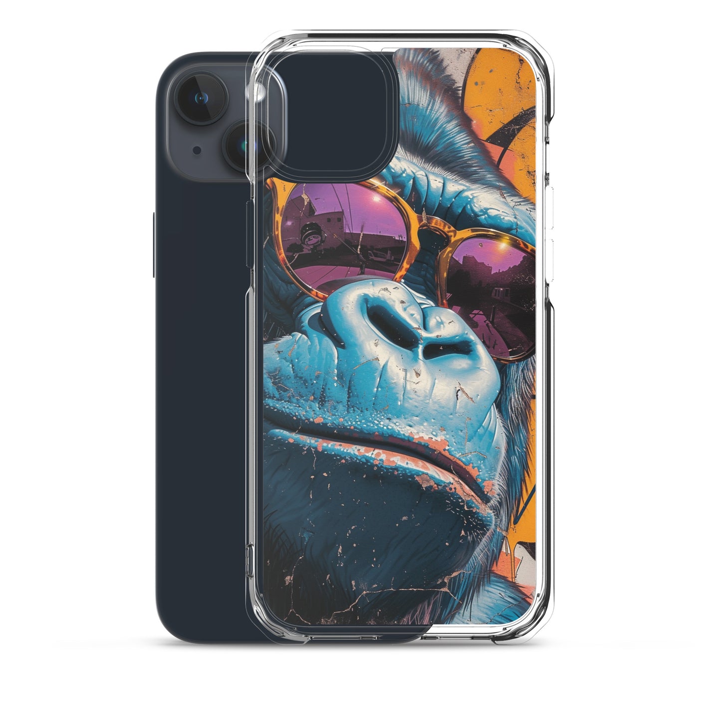 iPhone Case - Blue Gorilla