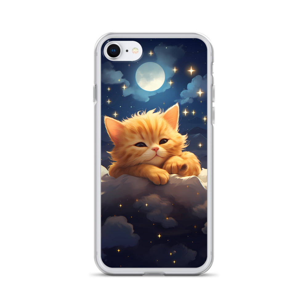 iPhone Case - Kitten on a Cloud
