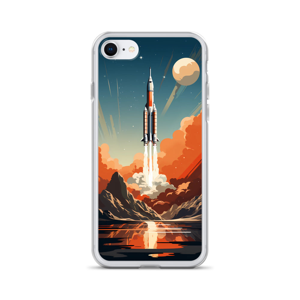 iPhone Case - Retro Rocket