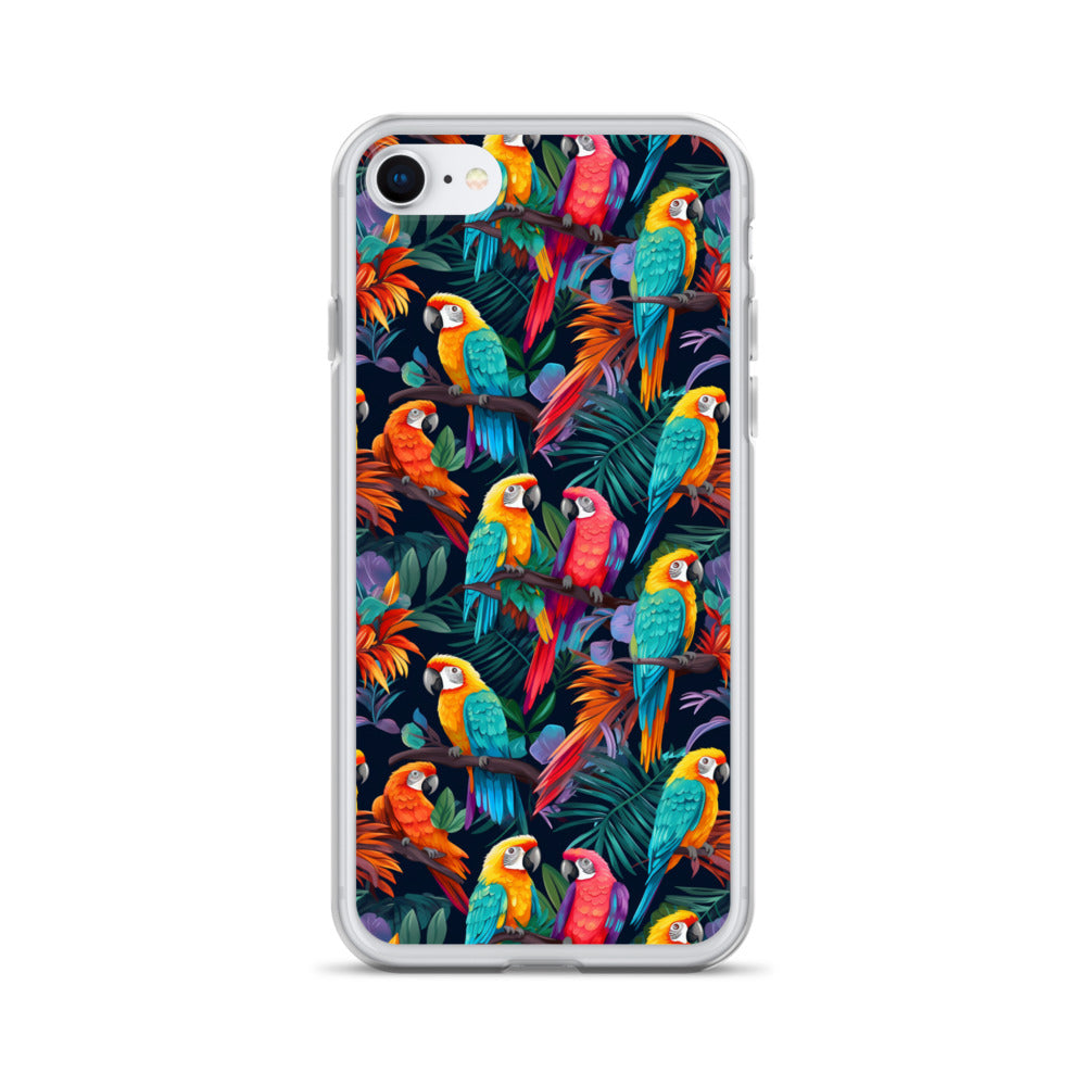 iPhone Case - Colorful Parrots