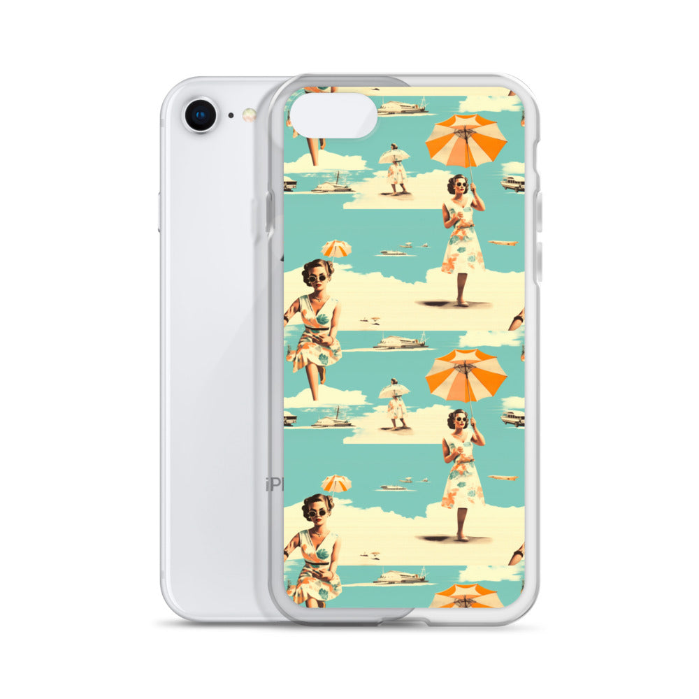 iPhone Case - Vintage Seaside Elegance