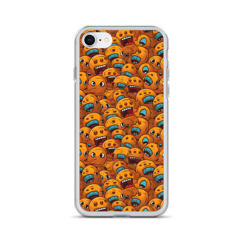 iPhone Case - Deranged Smileys