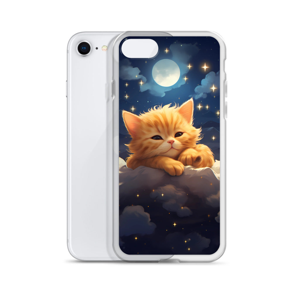 iPhone Case - Kitten on a Cloud
