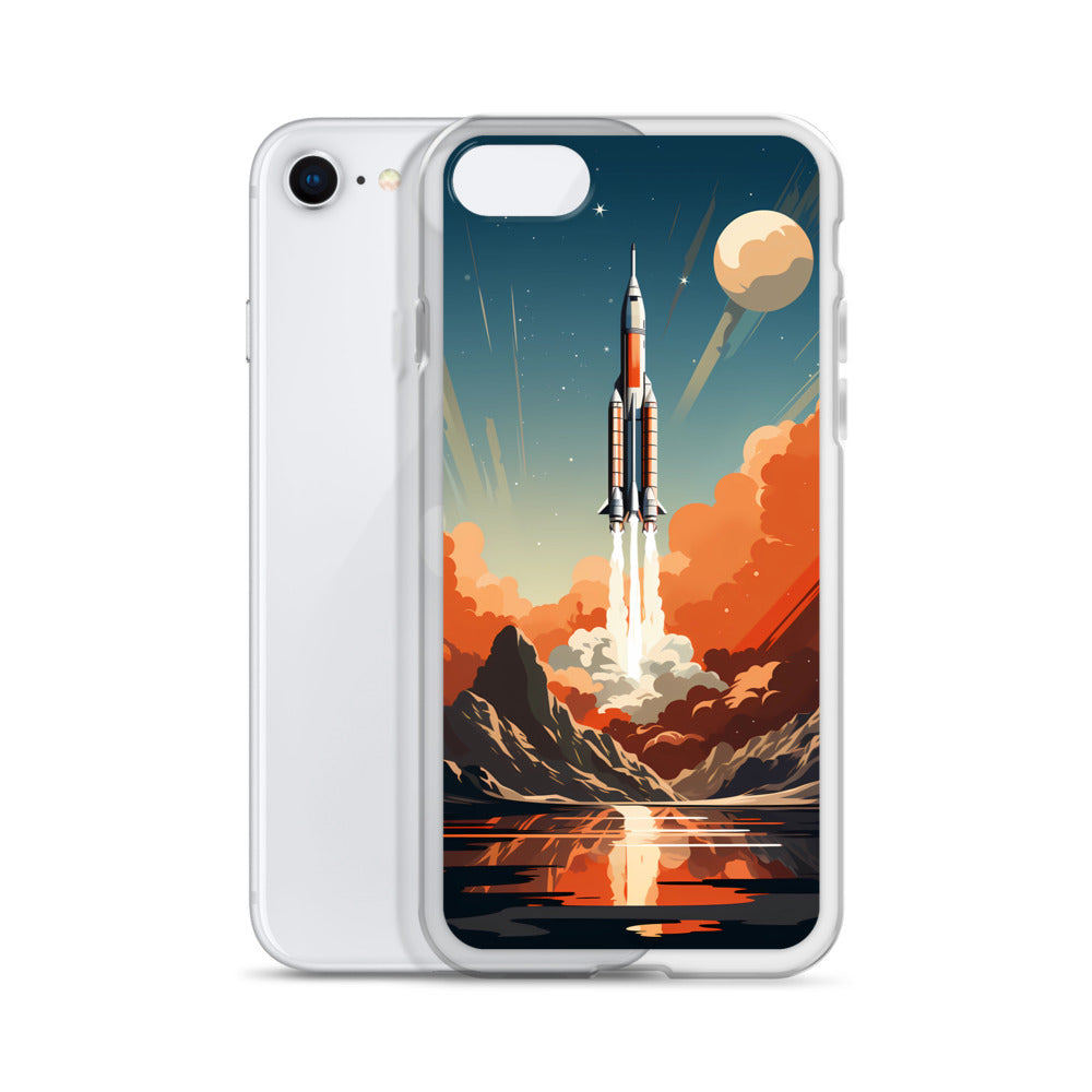 iPhone Case - Retro Rocket