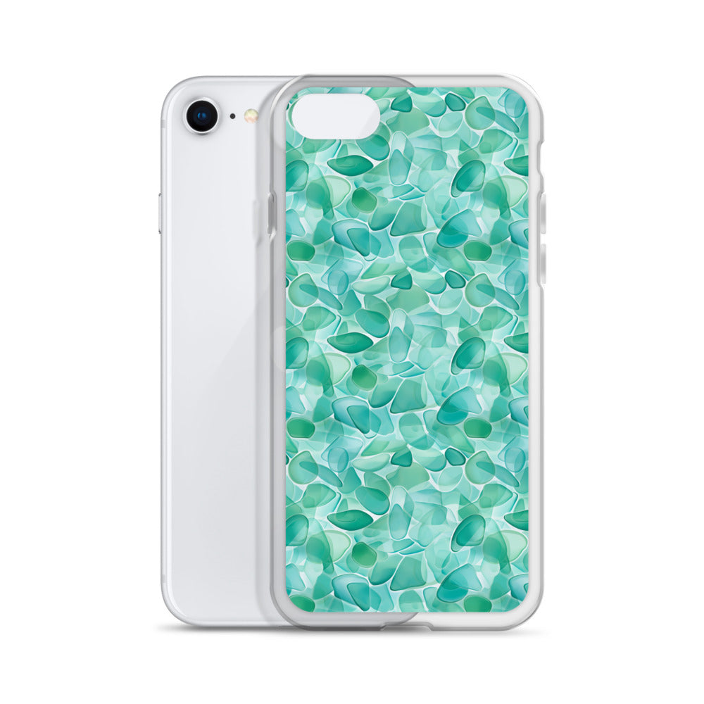 iPhone Case - Aqua Sea Glass