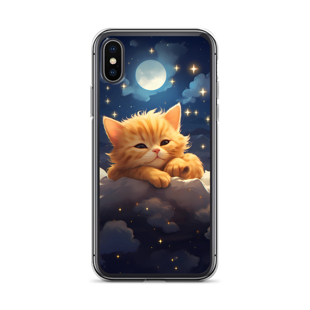 iPhone Case - Kitten on a Cloud