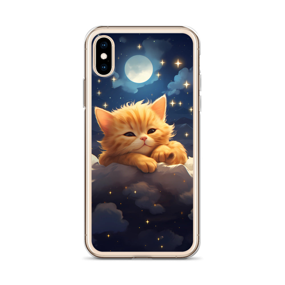 iPhone Case - Kitten on a Cloud