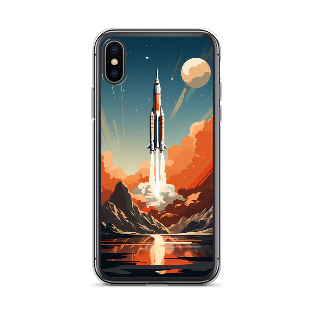 iPhone Case - Retro Rocket