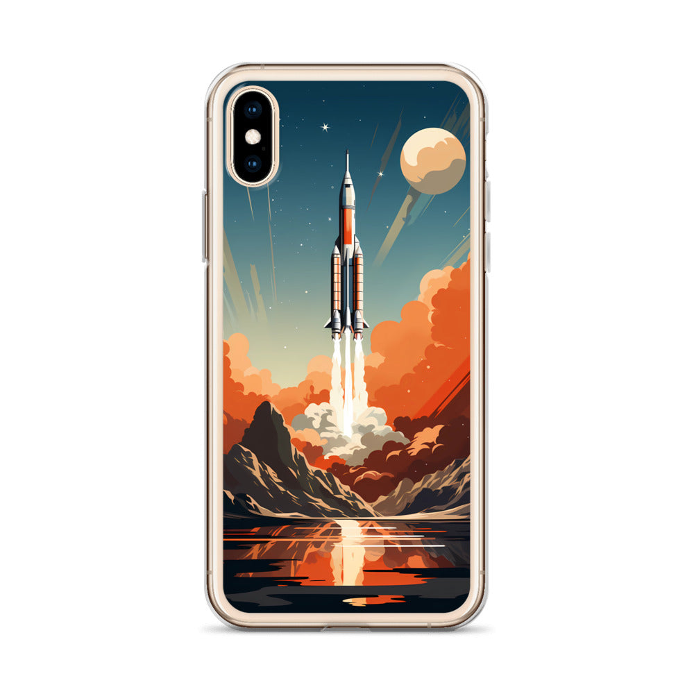 iPhone Case - Retro Rocket
