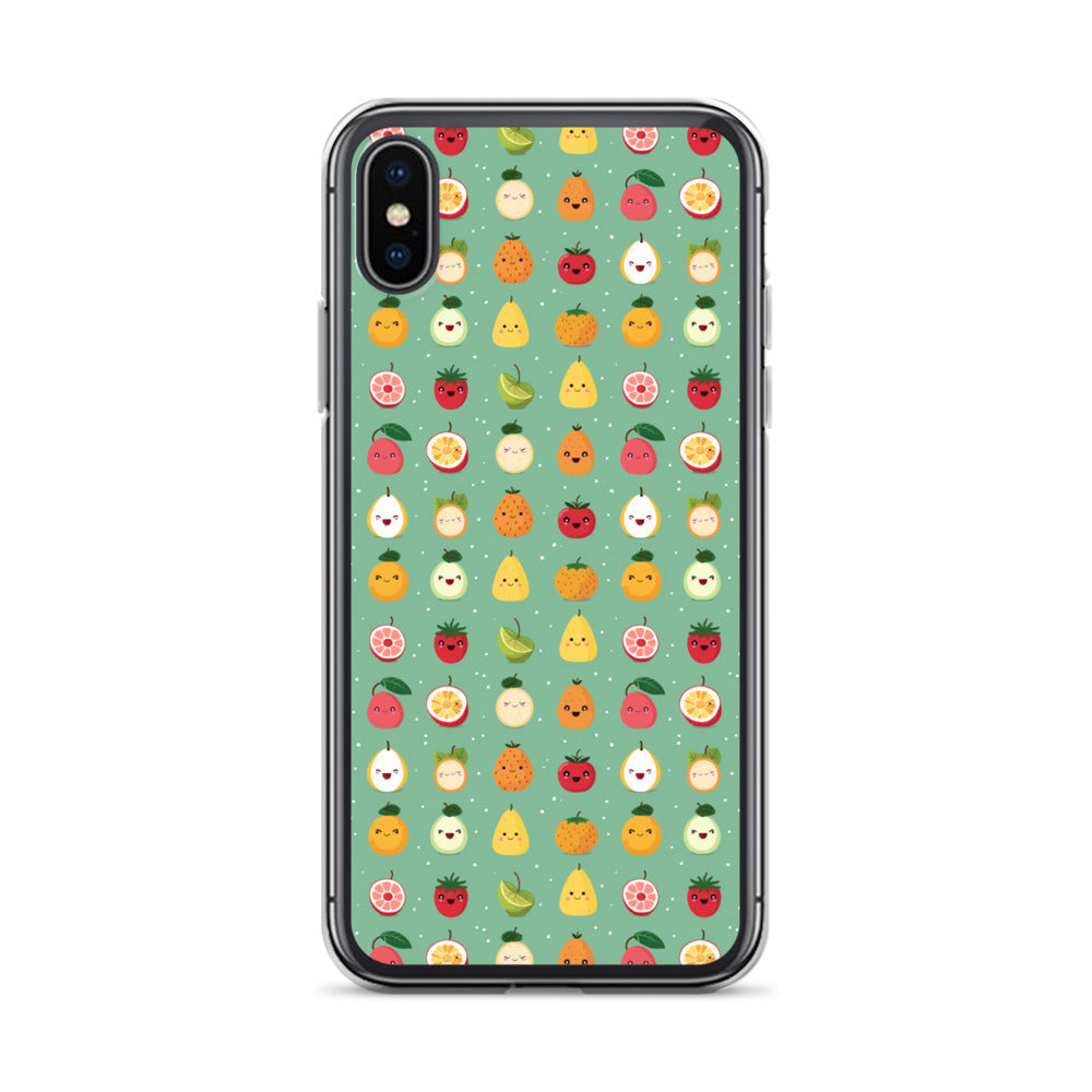 iPhone Case - Cute Fruits Pattern