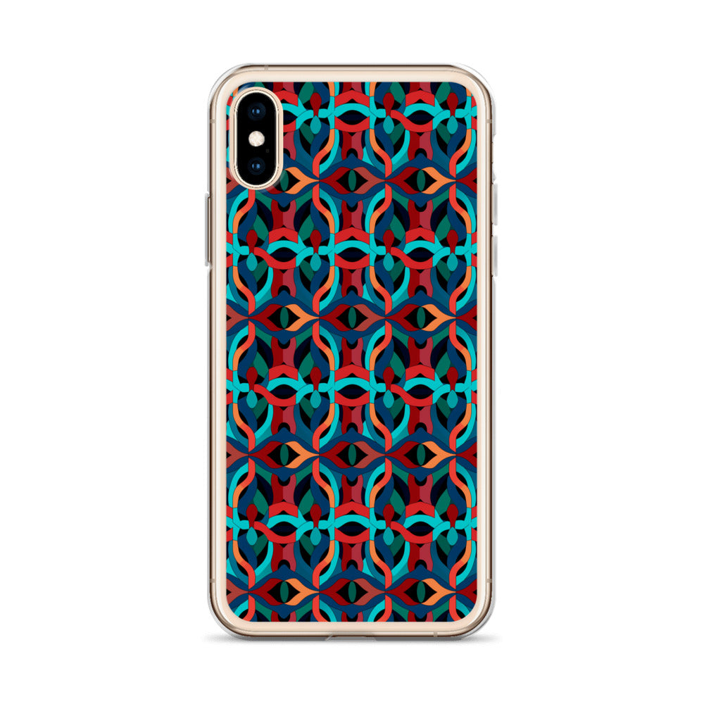 iPhone Case - Colorful Woven Pattern
