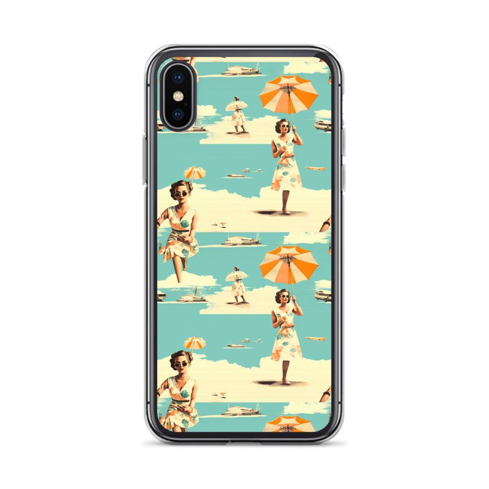 iPhone Case - Vintage Seaside Elegance