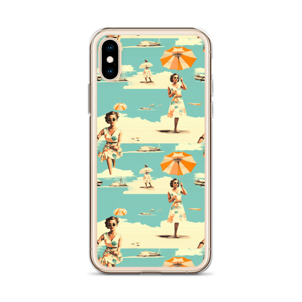 iPhone Case - Vintage Seaside Elegance