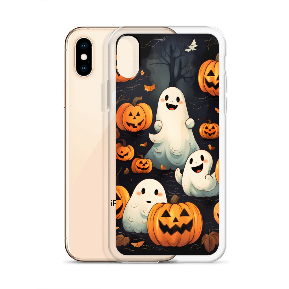 iPhone Case - Halloween Abstract Ghosts
