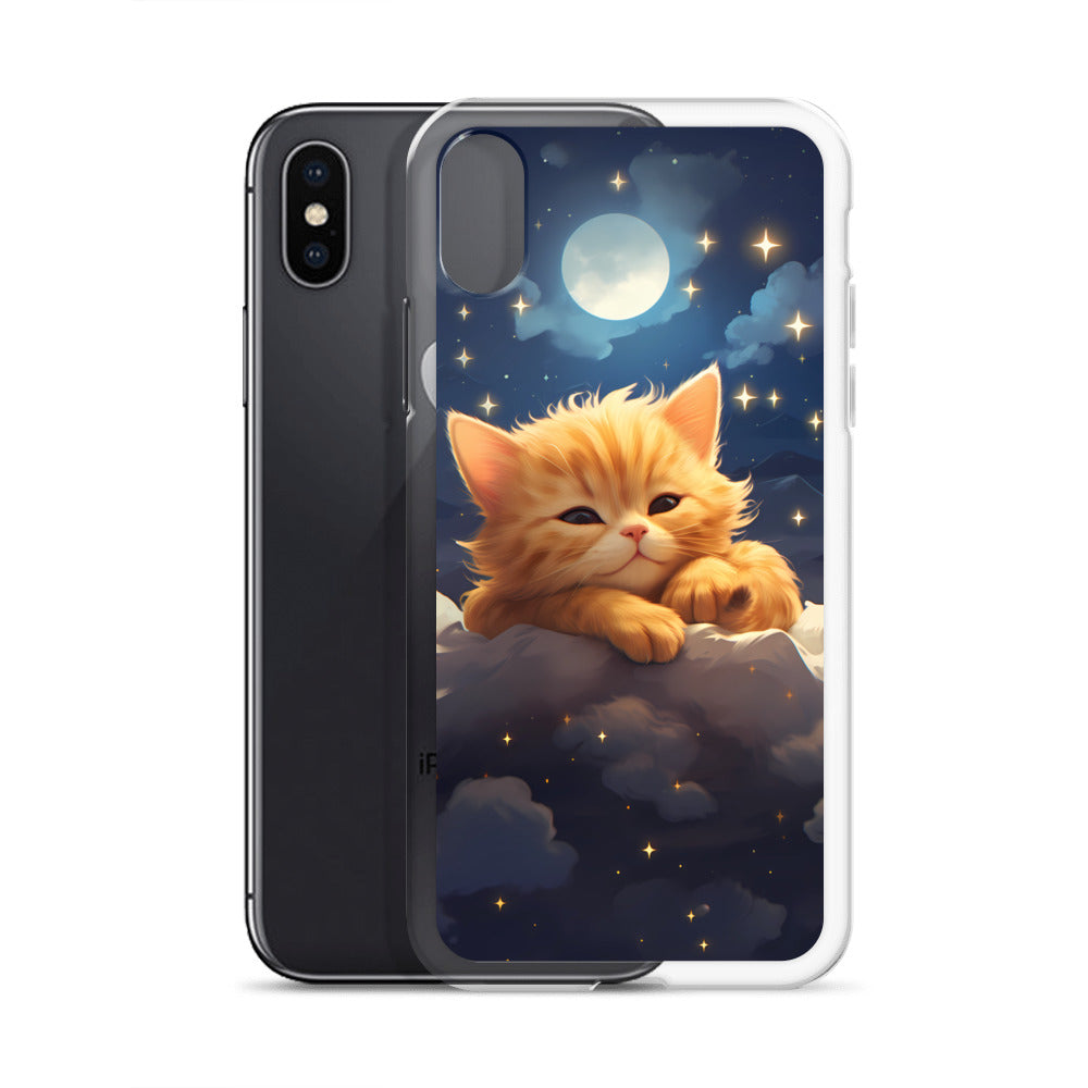 iPhone Case - Kitten on a Cloud