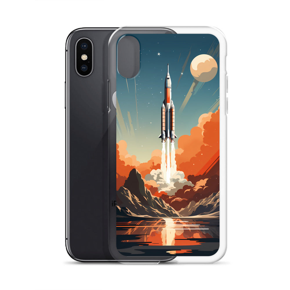 iPhone Case - Retro Rocket