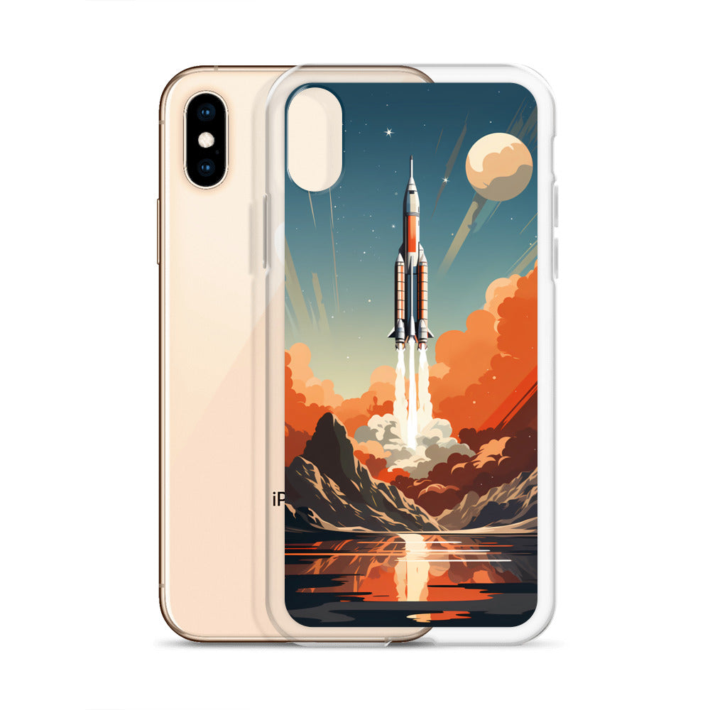 iPhone Case - Retro Rocket