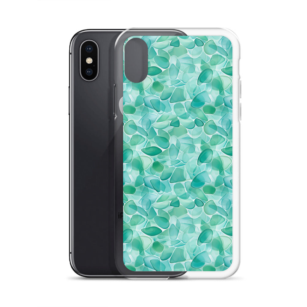 iPhone Case - Aqua Sea Glass