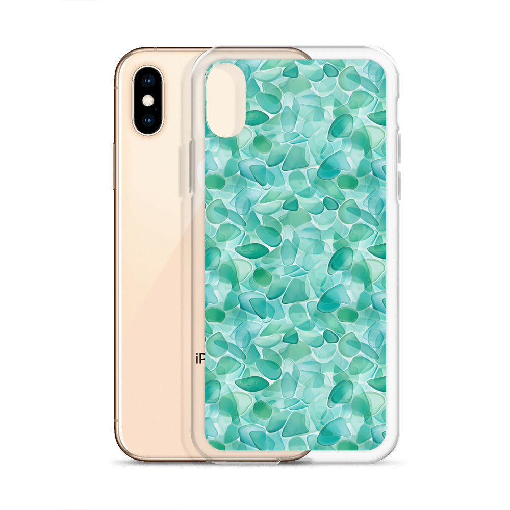 iPhone Case - Aqua Sea Glass