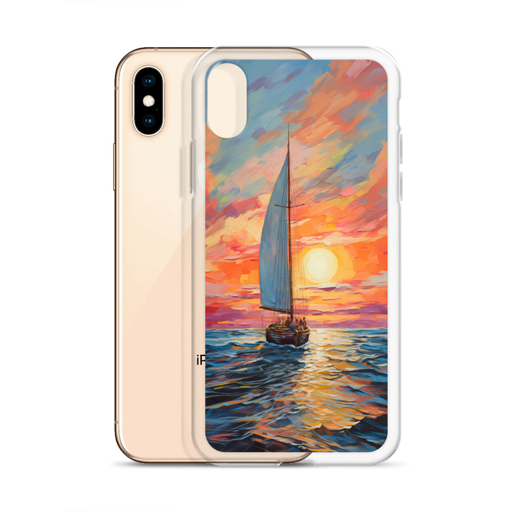 iPhone Case - Luminous Sailboat