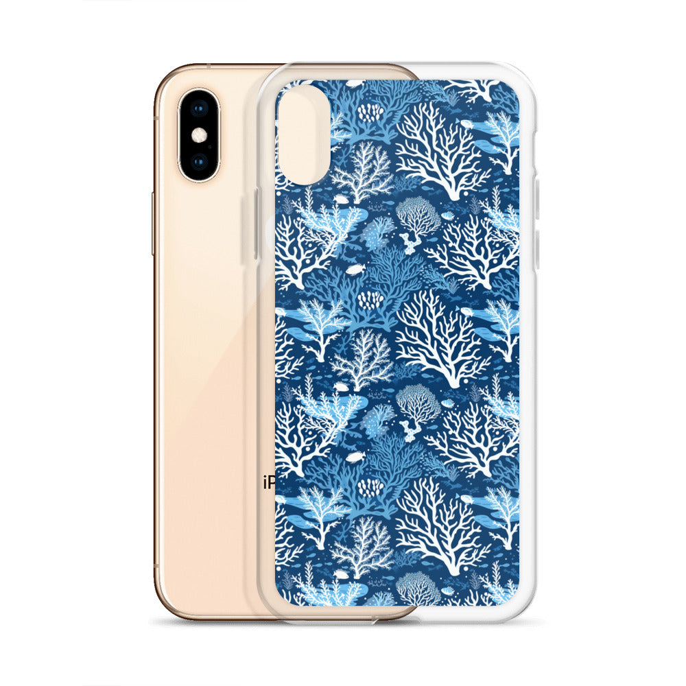 iPhone Case - Blue Coral