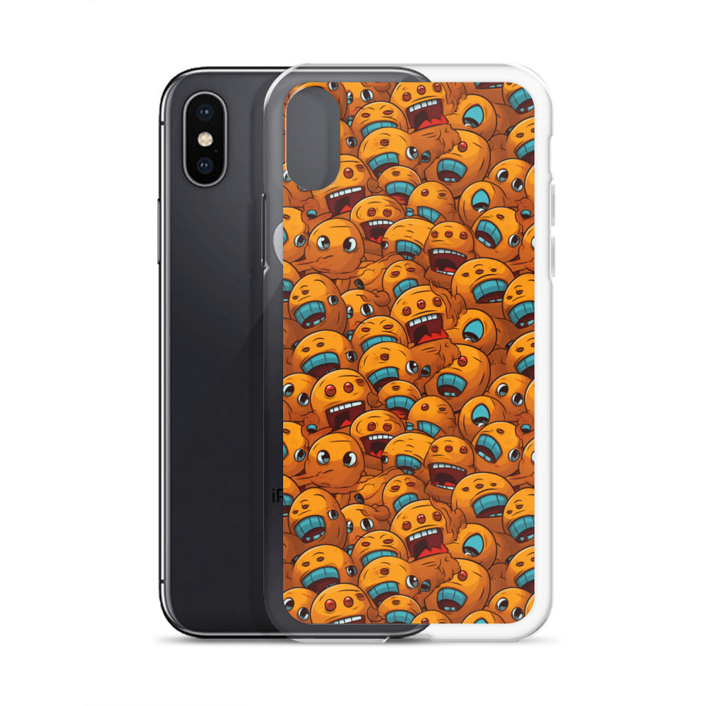 iPhone Case - Deranged Smileys