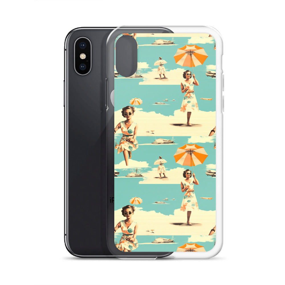 iPhone Case - Vintage Seaside Elegance