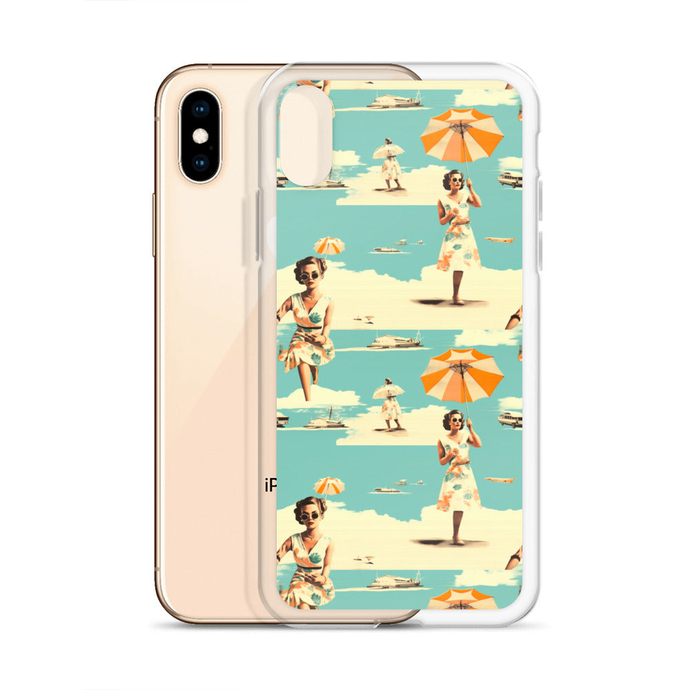 iPhone Case - Vintage Seaside Elegance