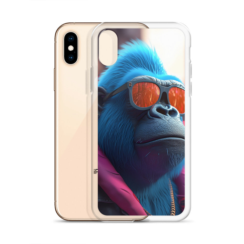 iPhone Case - Blue Gorilla