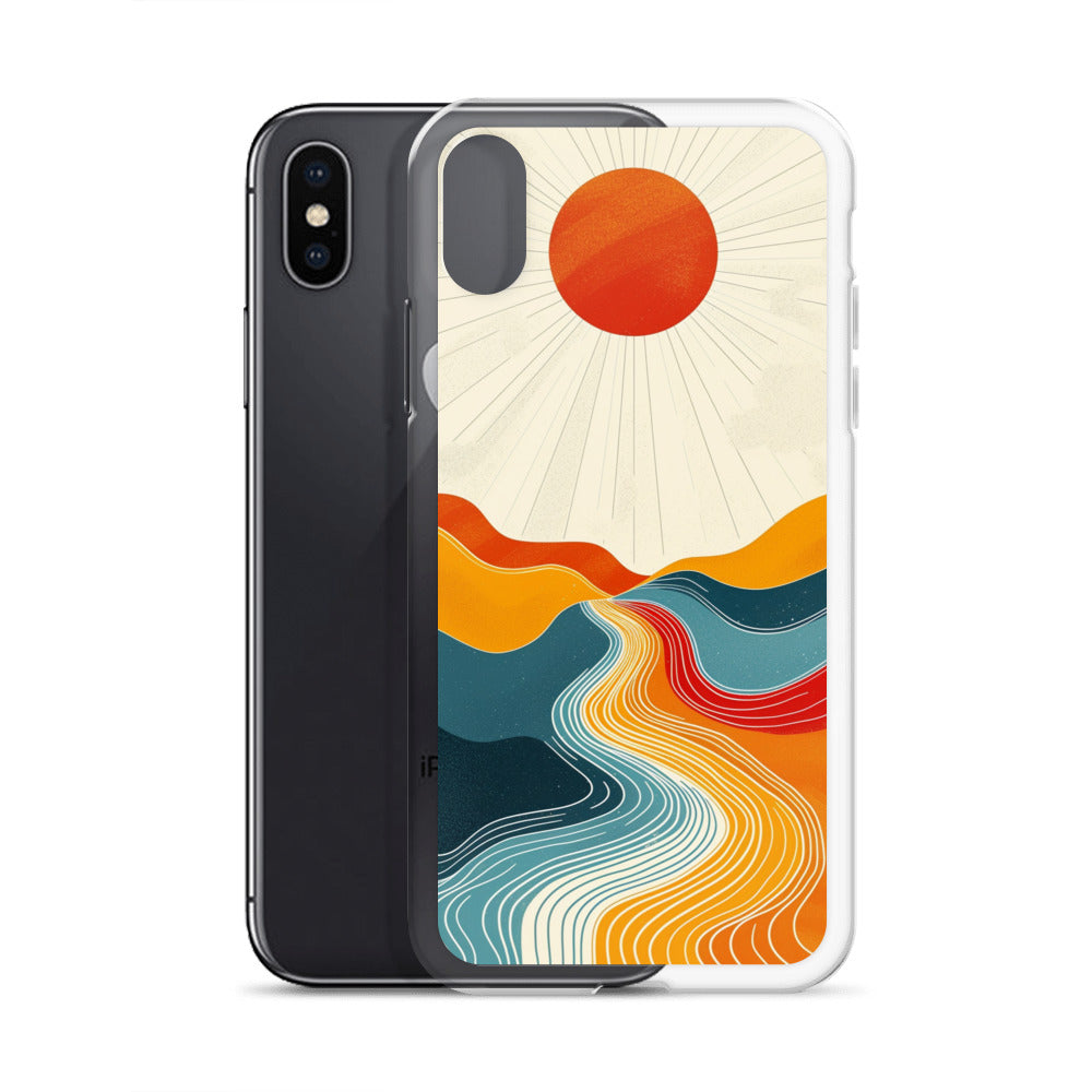 iPhone Case - Crimson Sol Labyrinth