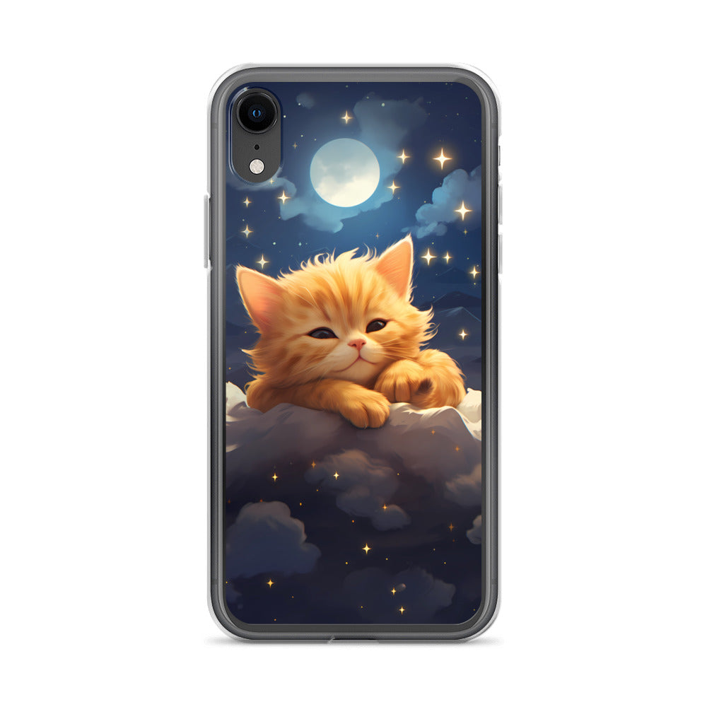 iPhone Case - Kitten on a Cloud
