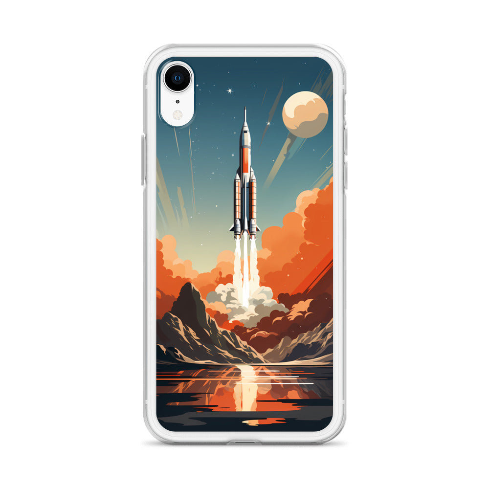 iPhone Case - Retro Rocket