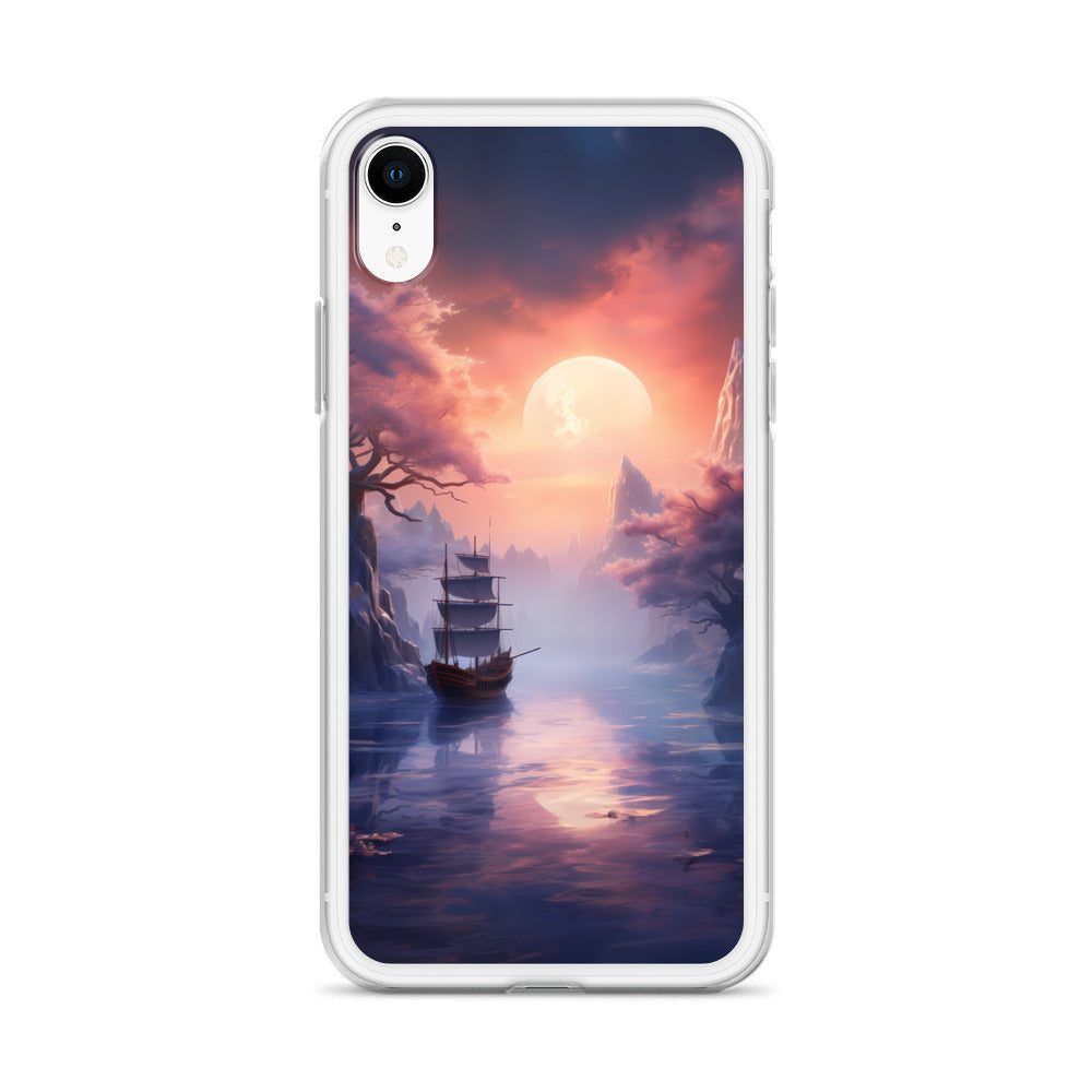 iPhone Case - Japanese Seascape Moonrise