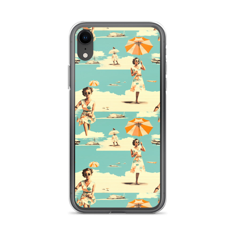 iPhone Case - Vintage Seaside Elegance