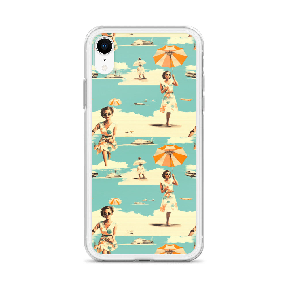 iPhone Case - Vintage Seaside Elegance