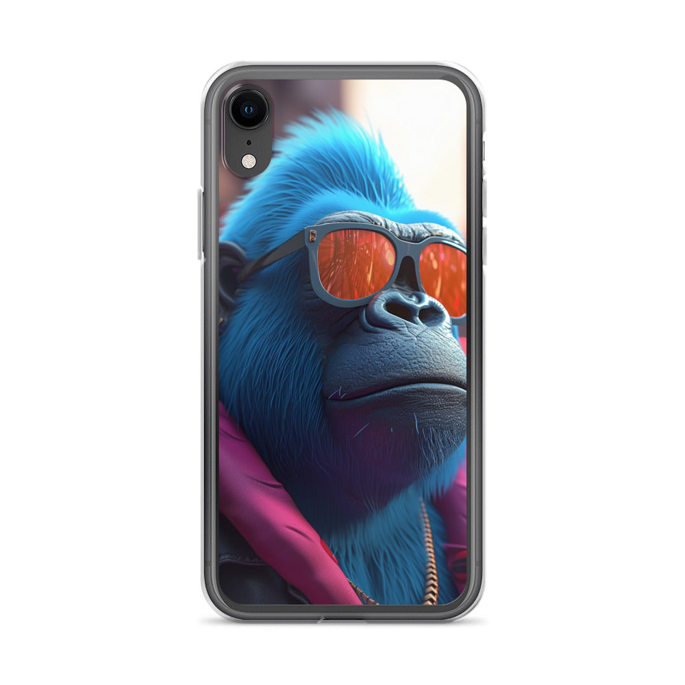 iPhone Case - Blue Gorilla