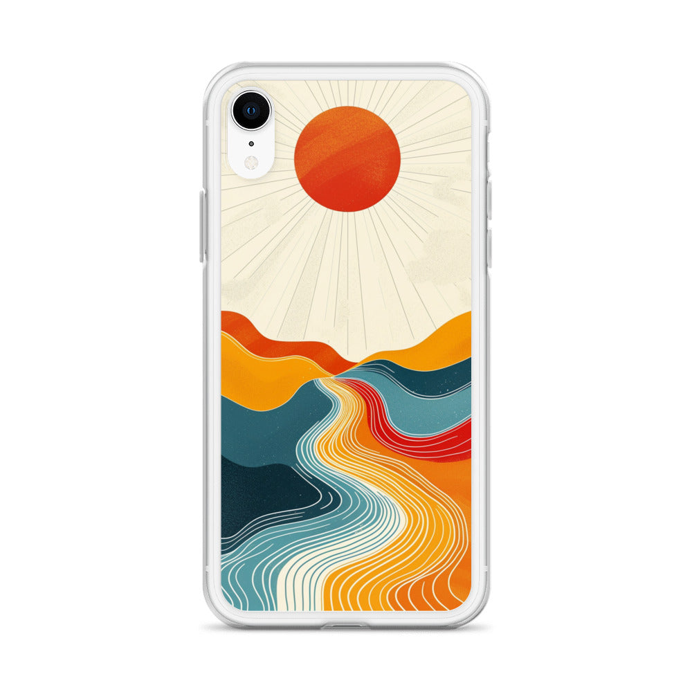 iPhone Case - Crimson Sol Labyrinth