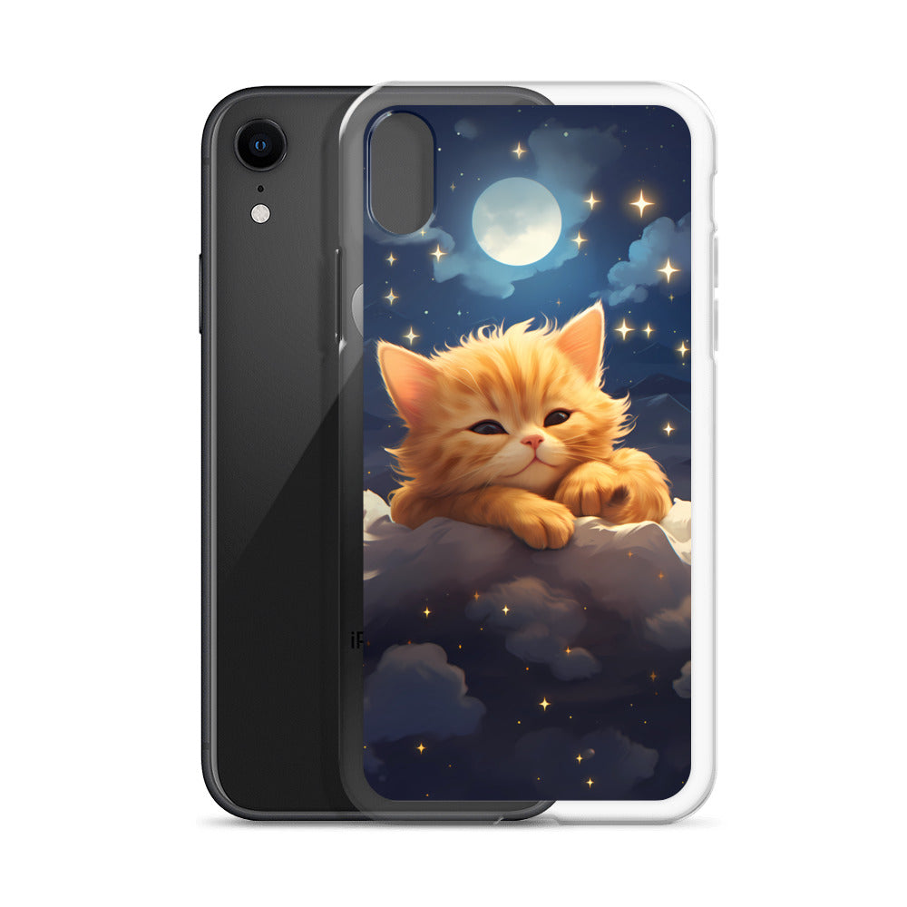 iPhone Case - Kitten on a Cloud
