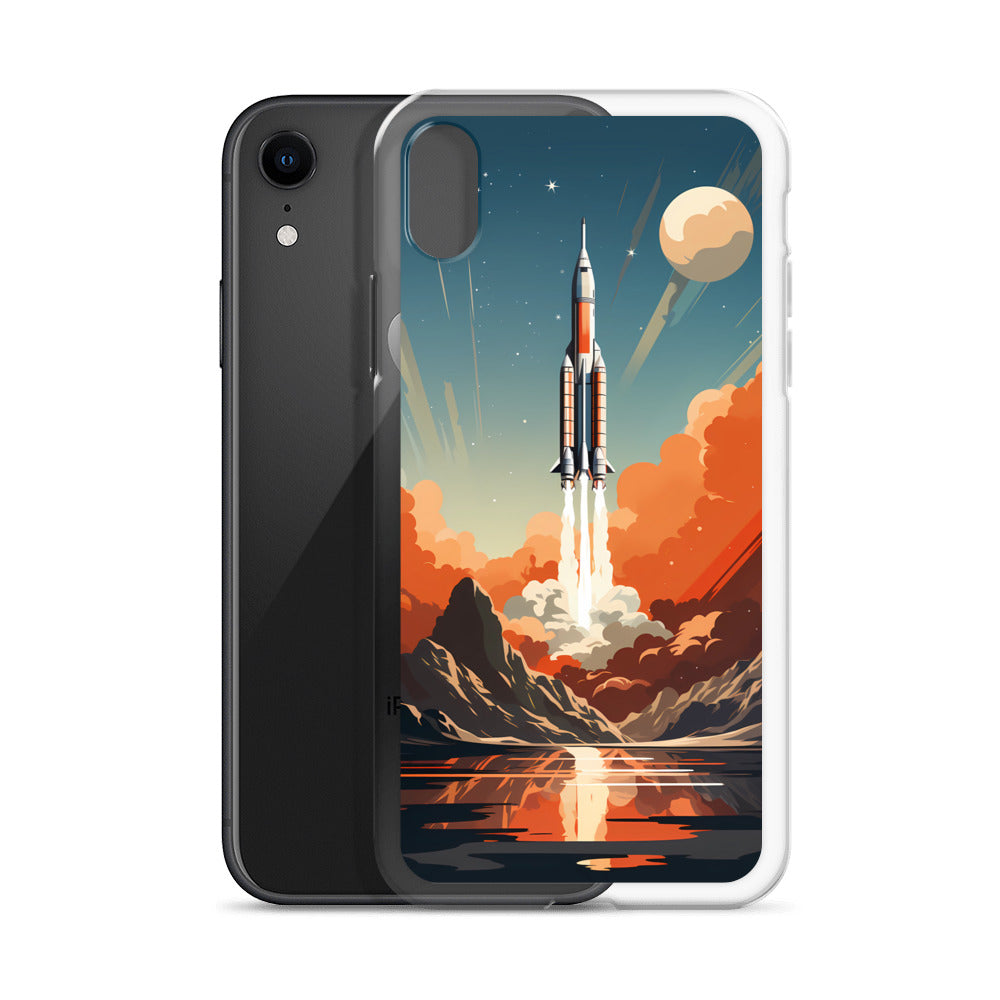 iPhone Case - Retro Rocket