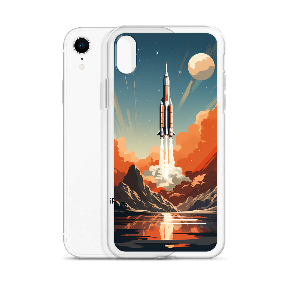 iPhone Case - Retro Rocket