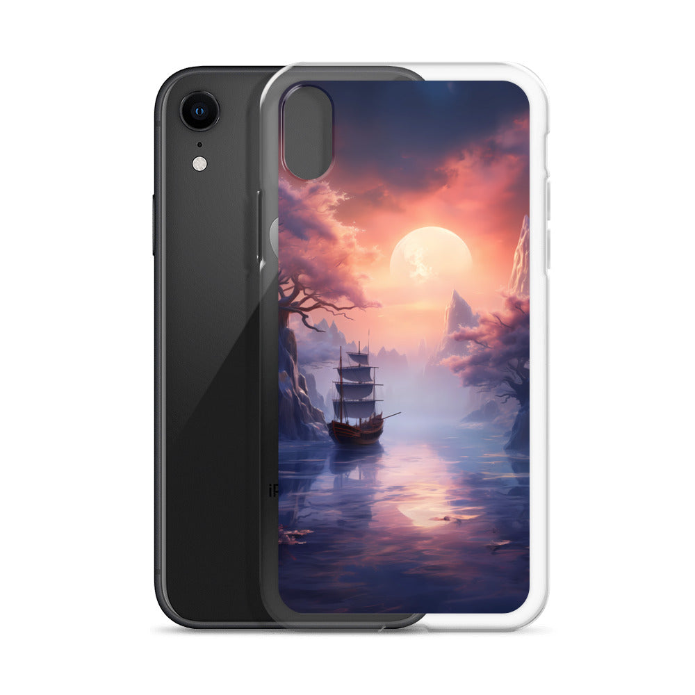 iPhone Case - Japanese Seascape Moonrise