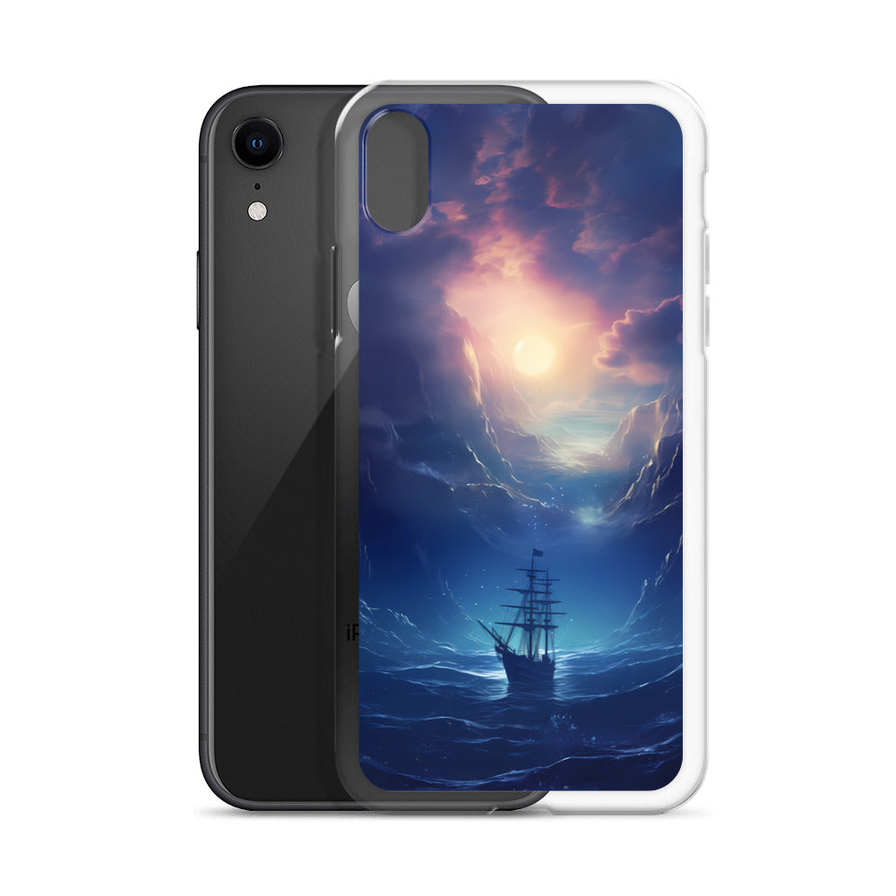 iPhone Case - Wooden Ship in Moonlight