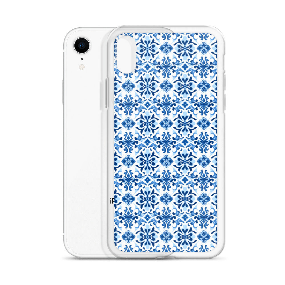 iPhone Case - Blue Ceramic Pattern