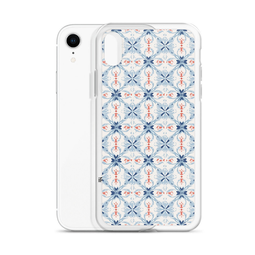iPhone Case - Floral Ceramic Pattern