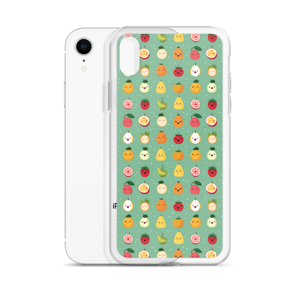 iPhone Case - Cute Fruits Pattern