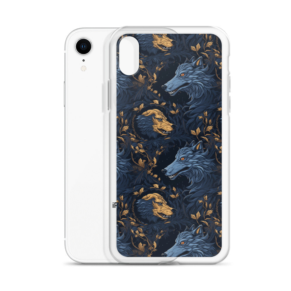 iPhone Case - Wolves Pattern