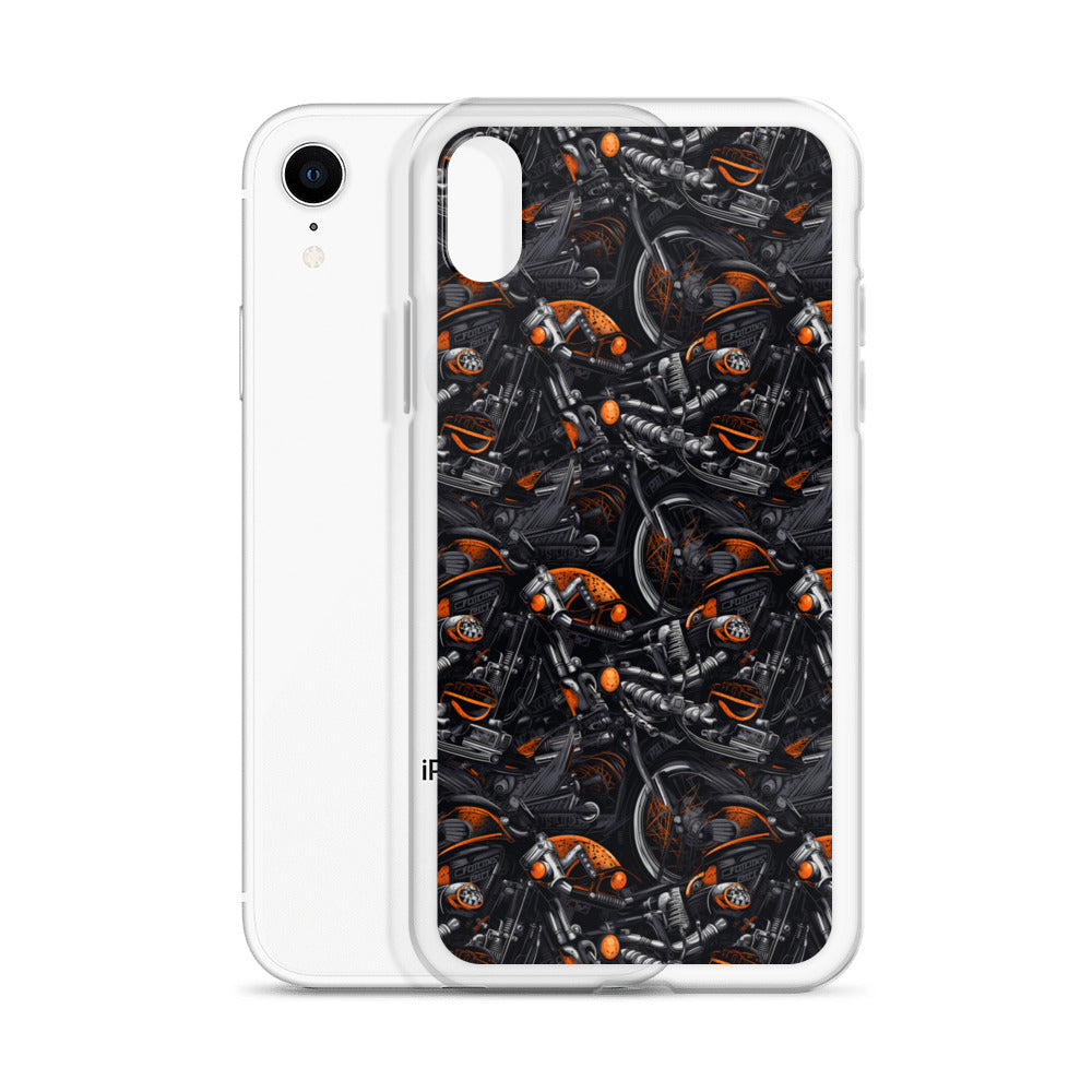 iPhone Case - Motorcycle Pattern
